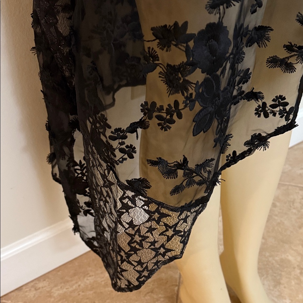 Avec Les Filles Black Asymmetrical Dress - Picture 4 of 12